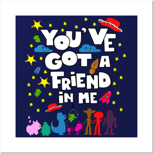 you ve got a friend in me with funny toys Posters and Art